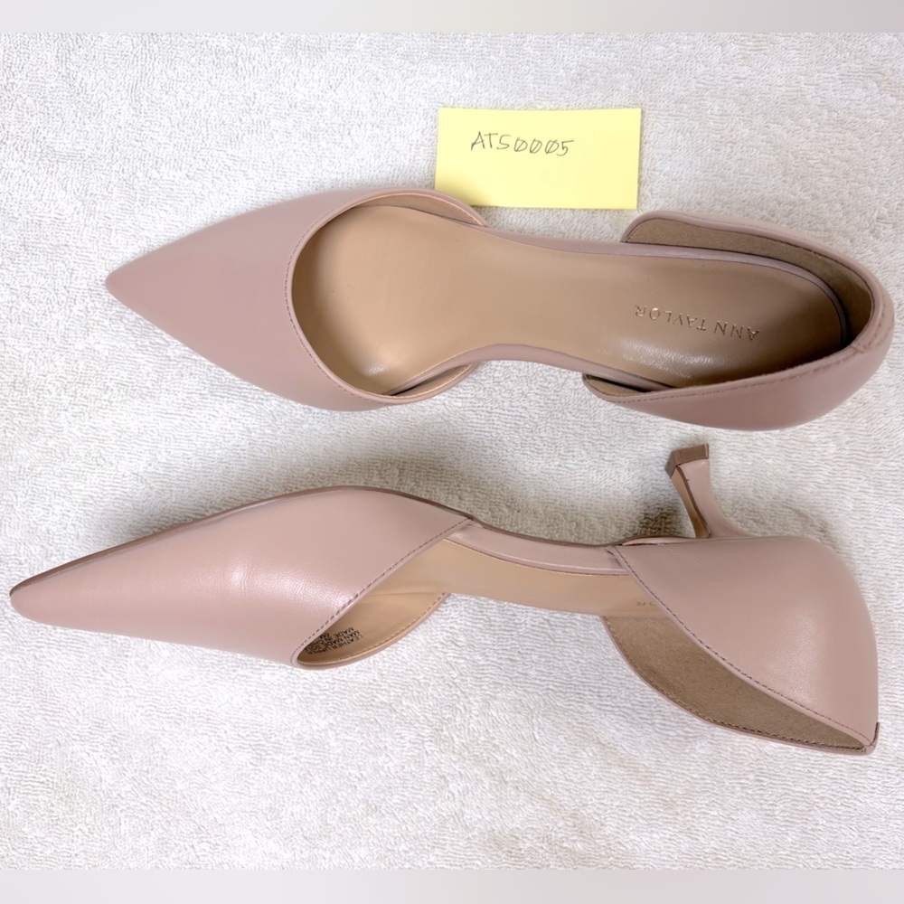Ann Taylor, Leather Pump, Soft Blush, 6M, Never Used